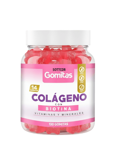 GOMITAS ADULTOS DE COLÁGENO 130 UD. - SOTTCOR