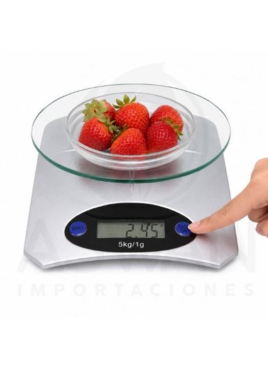 BALANZA GRAMERA DE VIDRIO DIGITAL HASTA 5 KILOS - 3