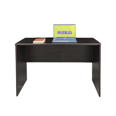 ESCRITORIO DE 120 CM PARA OFICINA O ESTUDIO COLOR WENGUE