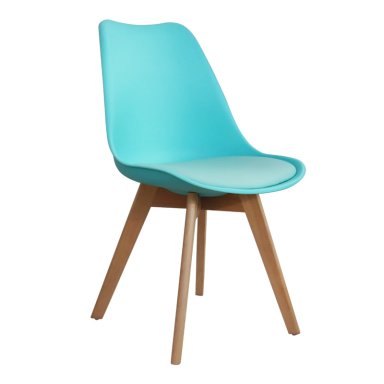 SILLA VINTAGE TURQUESA TEMEL-3137