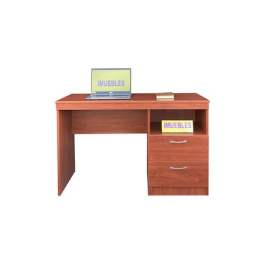 ESCRITORIO 120 CM COLOR CEDRO – TEMEL MODELO PES - 1
