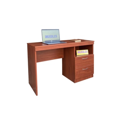 ESCRITORIO 120 CM COLOR CEDRO – TEMEL MODELO PES - 3