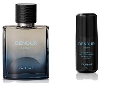 SET PERFUME YANBAL DENDUR DESTINY HOMBRE EDP + DESODORANTE 75 ML