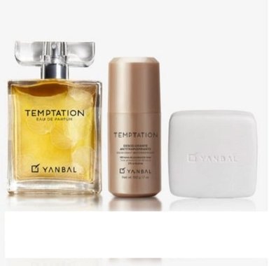 SET COLONIA YANBAL TEMPTATION MUJER EDC + DESODORANTE 50 ML