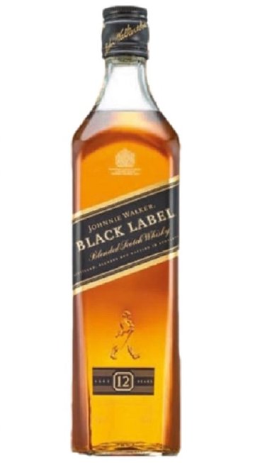 WHISKY JHONNIE WALKER BOTELLA VIDRIO 750 ML PACK 1 BLACK LABEL