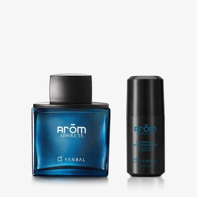 SET AROM ABSOLUTE HOMBRE EAU DE PARFUM YANBAL SPRAY