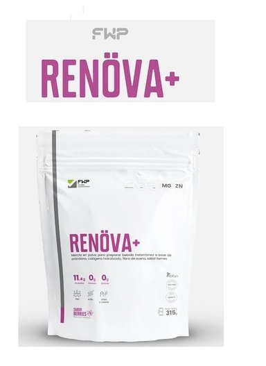 RENÖVA+ COLÁGENO HIDROLIZADO CON BIOPÉPTIDOS ACTIVOS BERRIES BOLSA