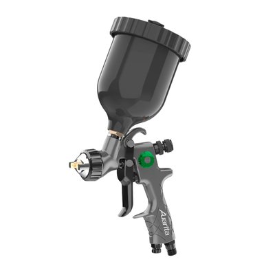 PISTOLA PINTAR AUARITA LION 2 H.V.L.P SILVER GREE 1.2MM 600 ML