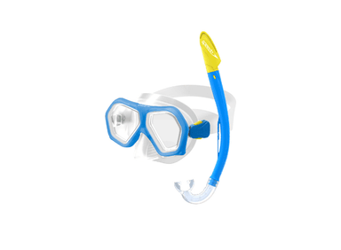 SET SNORKEL Y LENTES DOBLES SPEEDO LEISURE NIÑOS