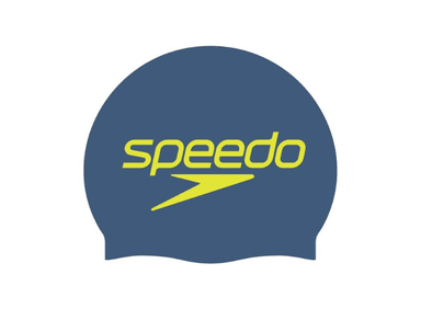 GORRO NATACION SPEEDO SLOGAN PRINT AZUL