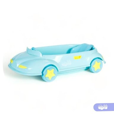 BAÑERA TINA DE BAÑO CARRITO CELESTE - 2