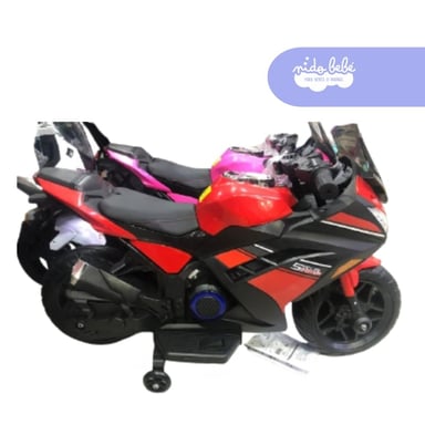 MOTO NINJA ROJO NEGRO - 1