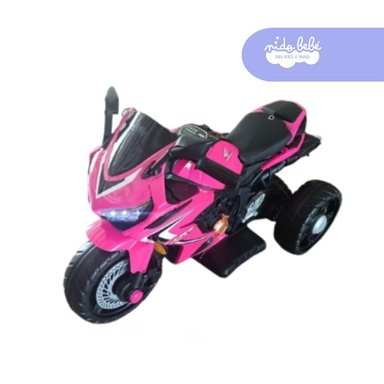 TRIMOTO A BATERIA PEQUEÑA CON CONTROL ROSA - 1