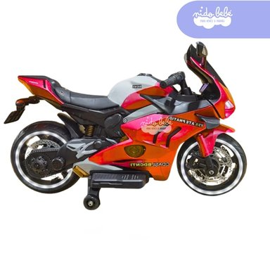 MOTO NINJA PLUS NEGRO ROJO - 1