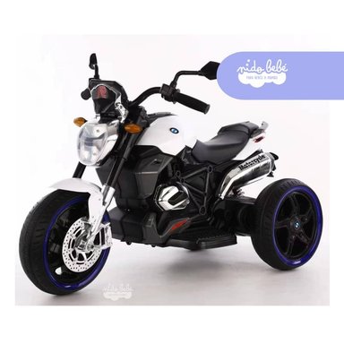 MOTO A BATERIA PEQUEÑA BLANCO - 1