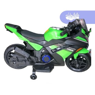 MOTO NINJA VERDE  NEGRO - 1