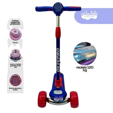 SCOOTER CALAMAR ROJO - 1