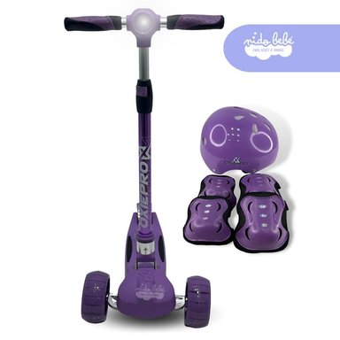 SCOOTER MAXI OXIE LILA CON BLUETHOOH - 1