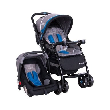COCHE PASEO EBABY BRAVIAR AZUL EB1092AZ