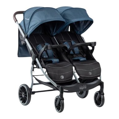 COCHE MELLICERO EBABY LEO Y LEA AZUL