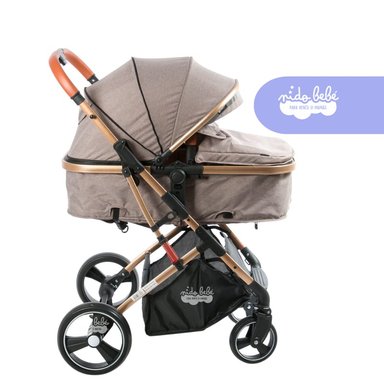 COCHE MOISÉS EBABY SATURNO BEIGE DE BEBÉ