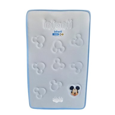 COLCHÓN PLUS PARA BEBÉ BORDES CELESTE