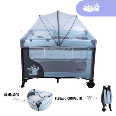 CUNA CORRAL EBABY DREAM METAL CELESTE