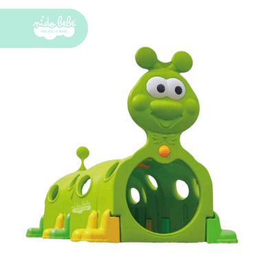 CENTRO JUEGOS GUSANO VERDE TUNEL GUSANITO