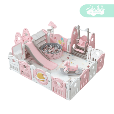 CORRAL JUEGOS NIÑO PREMIUM PLUS PLANETA ROSA