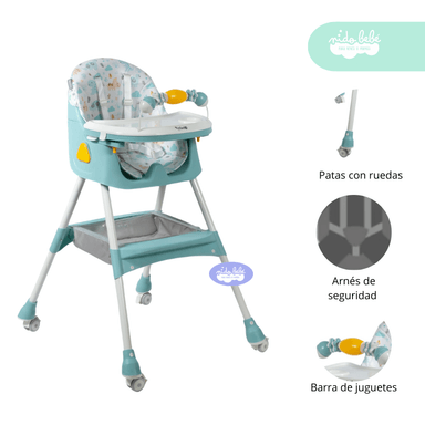 SILLA COMER BEBÉ CAMMY