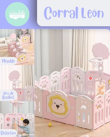 CENTRO JUEGOS CERCO VERDE BEBE OSO DORMILÓN