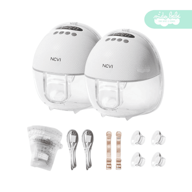 EXTRACTOR LECHE PORTÁTIL SET DOBLE NCVI