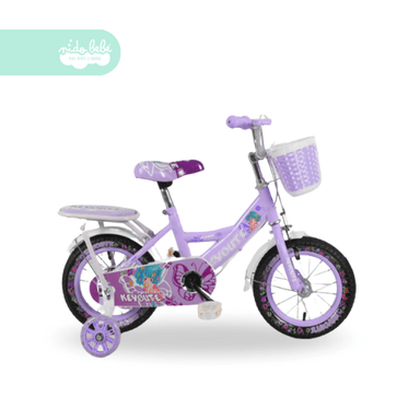 BICICLETA INFANTIL ARO 12 PARA NIÑA CON CANASTILLA