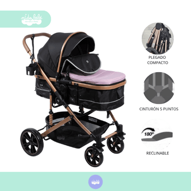 COCHE MOISES DE BEBÉS MODELO PREMIUM NORT