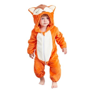 DISFRAZ UNISEX MICHLEY ONESIE BEBÉ ANTIALERGICO ZORRITO