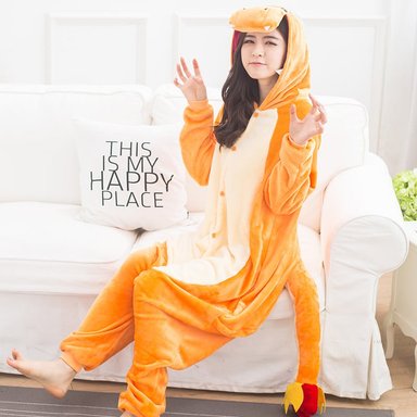 DISFRAZ ONESIE PIJAMA CHARMANDER ANTIALERGICA - JMP