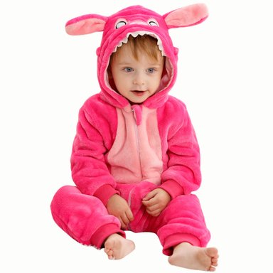 DISFRAZ ONESIE KIGURUMI BEBE STITCH Y ANGELA - MICHLEY