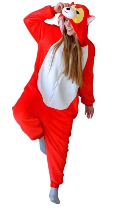 DISFRAZ ONESIE PIJAMA KIGURUMI PERRO HUSKY Y AKITA - JMP