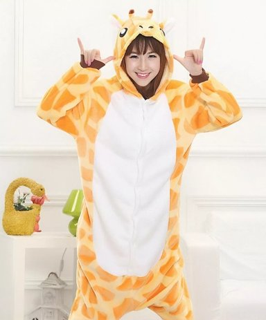 DISFRAZ ONESIE PIJAMA KIGURUMI JIRAFA - JMP