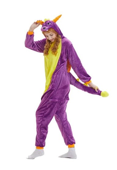 DISFRAZ ONESIE PIJAMA KIGURUMI SPYRO  - JMP