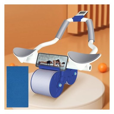 RUEDA EJERCICIOS ABDOMEN Y GLUTEOS AZUL