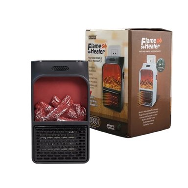 CALEFACTOR ELÉCTRICO 3D FLAME HEATER 900 WATTS - 5