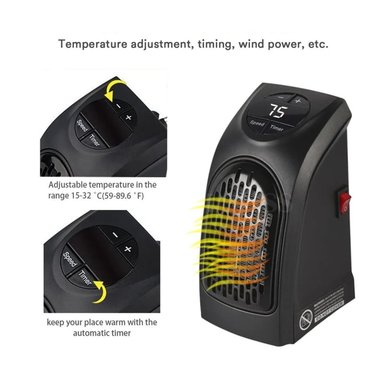 ESTUFA ELÉCTRICO PORTÁTIL HANDY HEATER - 4