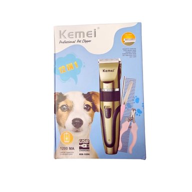 CORTADORA PELO PERRO KEMEI KM-1056 KIT PROFESIONAL MASCOTAS - 5