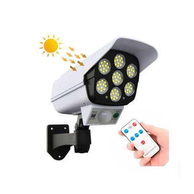 FOCO PANEL SOLAR CON SENSOR MOVIMIENTO