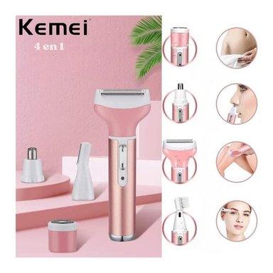 DEPILADORA PARA DAMA KEMEI 4 EN 1 - 2