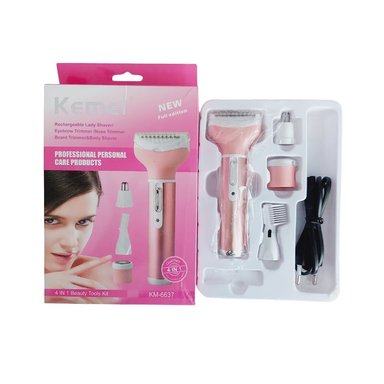 DEPILADORA PARA DAMA KEMEI 4 EN 1 - 6