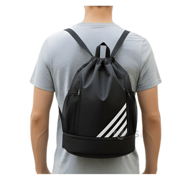 MOCHILA DEPORTIVA MULTIFUNCIONAL UNISEX CON COMPARTIMENTOS - 5