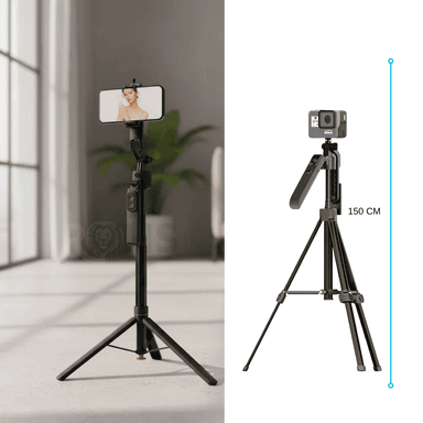 PACK 2 TRÍPODES PARA CELULAR CON SEGUIMIENTO INTELIGENTE 360° SENSOR DE MOVIMIENTO Y CONTROL REMOTO - 2