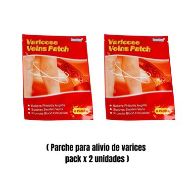 PARCHES PARA VARICES X 2 SOBRES
